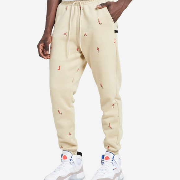 Jordan MJ Essentials All-Over Print Pants - Picture 8 of 16
